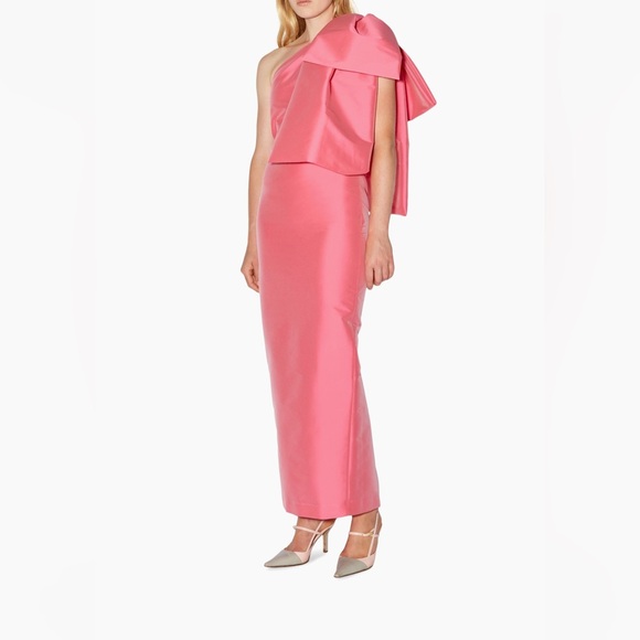 Josselin One-Shoulder ruffled maxi dress - Picture 4 of 5